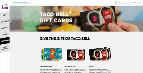Check Taco Bell Gift Card Balance